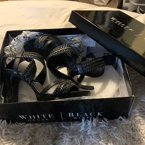 White House Black Market Lido Heels in Box